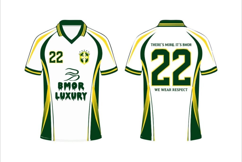 BMOR Statement Jersey — Green & Yellow